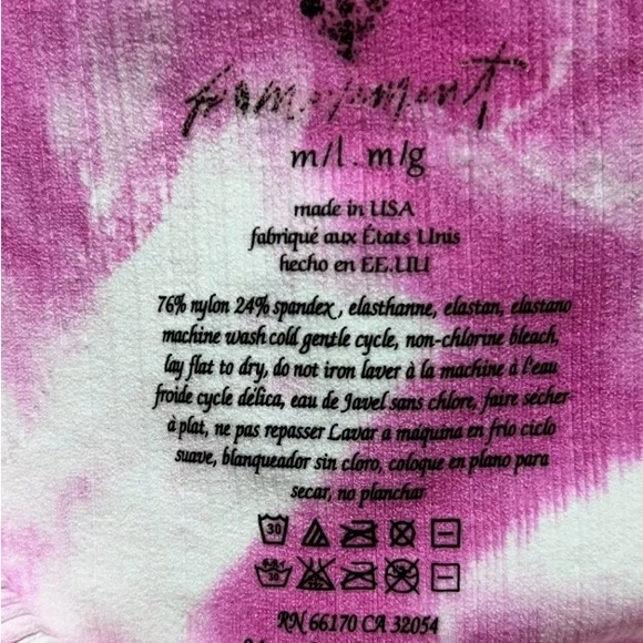 Free people Movement High-Rise Good Karma Tie-Dye Leggings - Picture 6 of 8